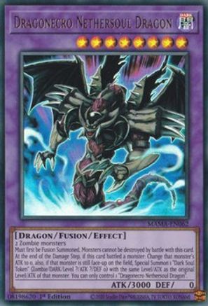 Dragonecro Nethersoul Dragon (MAMA-EN062) - Magnificent Mavens 1st Edition