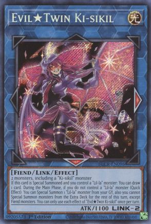 Evil Twin Ki-sikil (BLCR-EN096) - Battles of Legend: Crystal Revenge 1st Edition