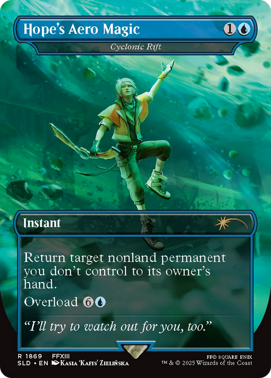 Hope's Aero Magic - Cyclonic Rift (SLD-1869) - Secret Lair Drop Series