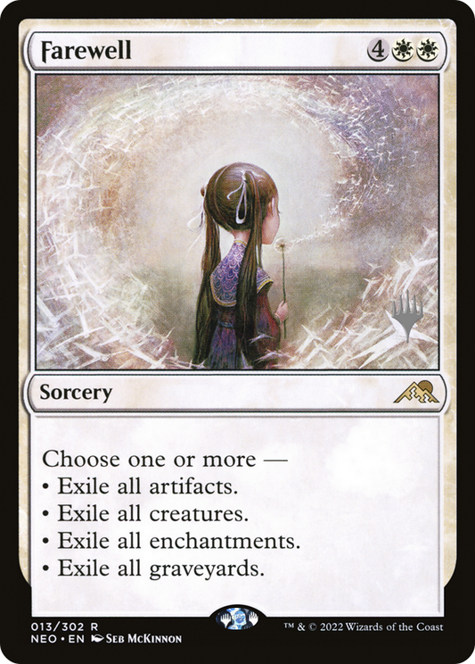Farewell (PPNEO-13P) - Kamigawa: Neon Dynasty Promos Foil