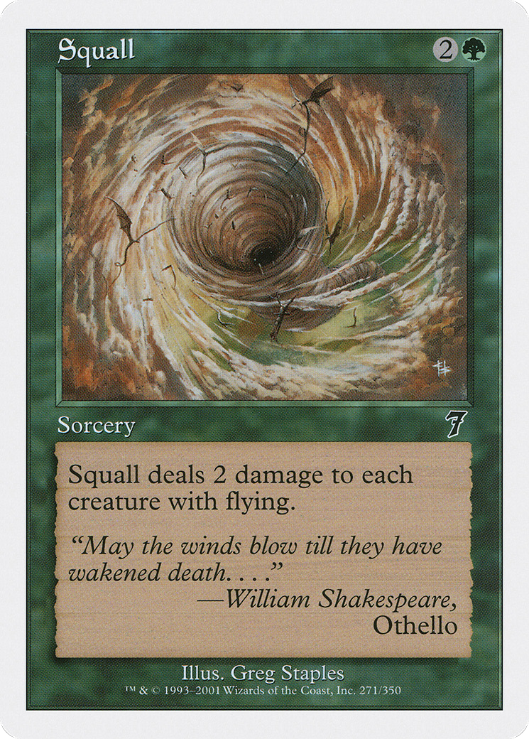 Squall (7ED-271) - Seventh Edition