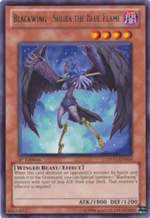 Blackwing - Shura the Blue Flame (DP11-EN004) - Duelist Pack 11: Crow 1st Edition