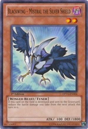 Blackwing - Mistral the Silver Shield (DP11-EN006) - Duelist Pack 11: Crow 1st Edition