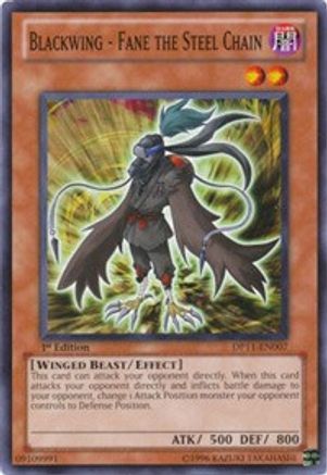 Blackwing - Fane the Steel Chain (DP11-EN007) - Duelist Pack 11: Crow 1st Edition