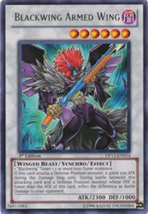 Blackwing Armed Wing (DP11-EN014) - Duelist Pack 11: Crow 1st Edition