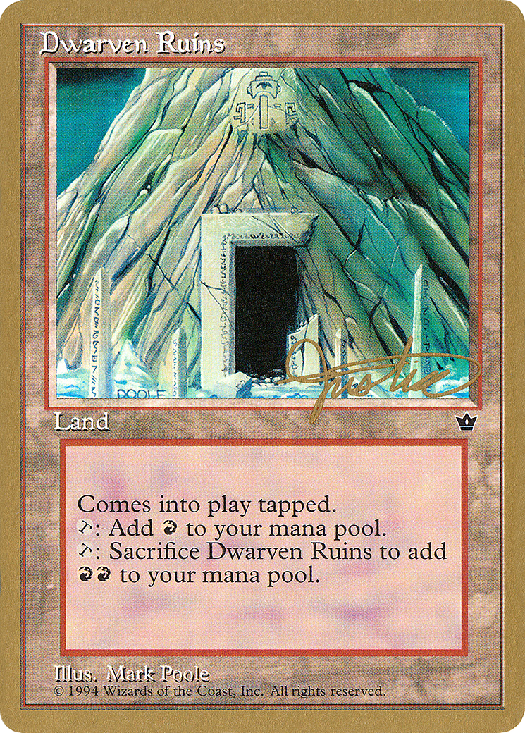 Dwarven Ruins (WCD-MJ94) - Pro Tour Collector Set
