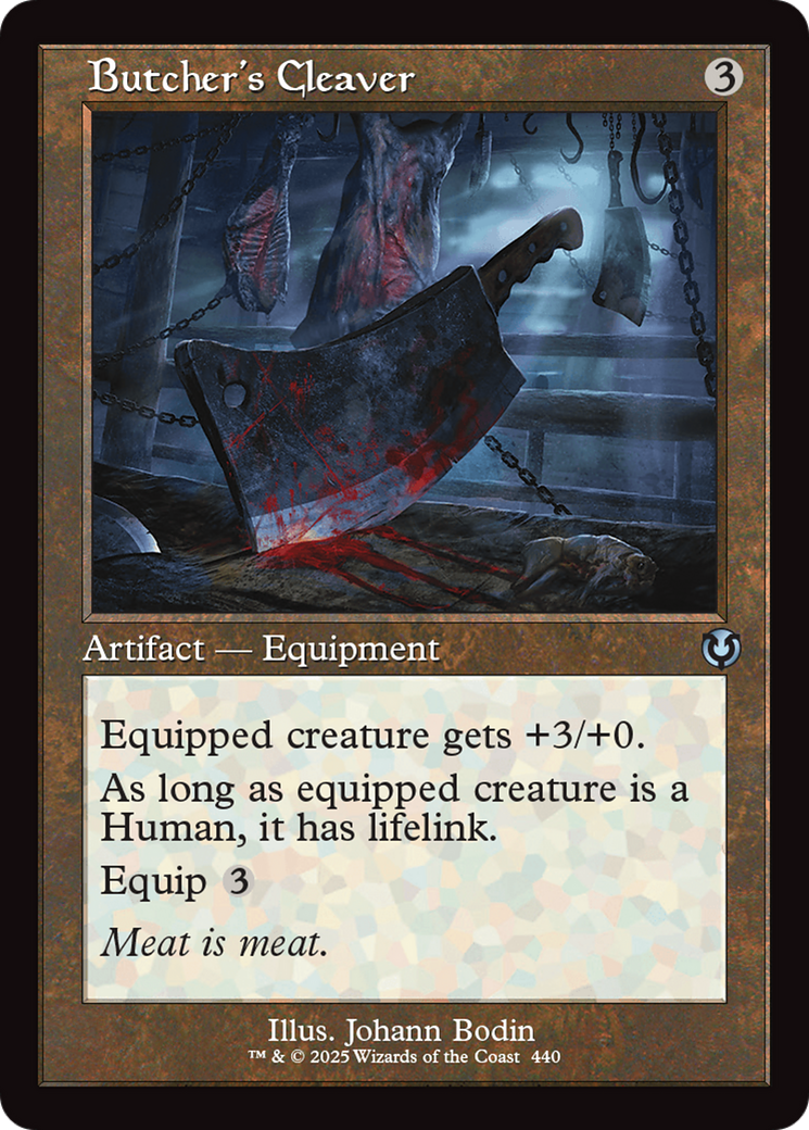 Butcher's Cleaver (INR-440) - Innistrad Remastered