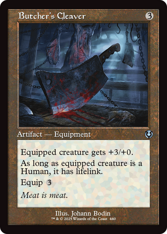 Butcher's Cleaver (INR-440) - Innistrad Remastered