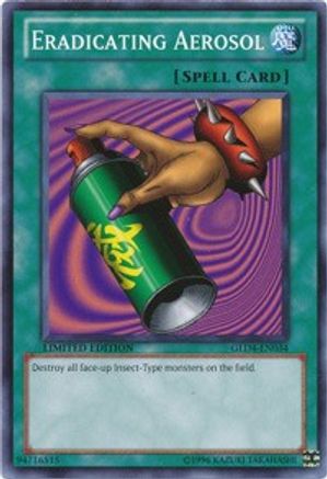 Eradicating Aerosol (GLD4-EN034) - Gold Series 4: Pyramids Edition Limited