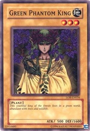 Green Phantom King (LOB-EN034) - Legend of Blue Eyes White Dragon (Worldwide English) Unlimited