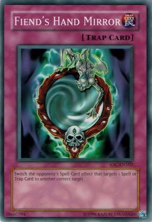 Fiend's Hand Mirror (IOC-EN102) - Invasion of Chaos (Worldwide English) Unlimited