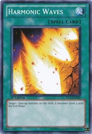 Harmonic Waves (YS11-EN022) - Starter Deck: Dawn of the Xyz 1st Edition