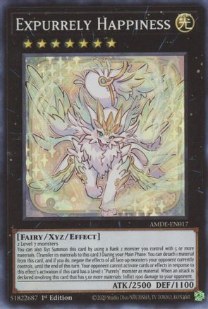 Expurrely Happiness (AMDE-EN017) - Amazing Defenders 1st Edition