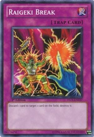 Raigeki Break (YS11-EN037) - Starter Deck: Dawn of the Xyz 1st Edition