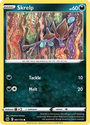 Skrelp 081/159  Crown Zenith - Common