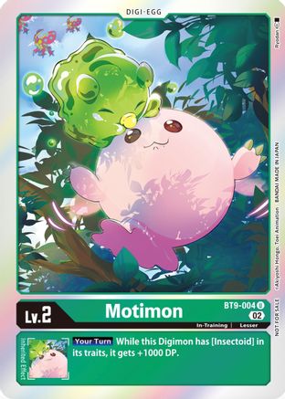 Motimon (Official Tournament Pack Vol.8) (BT9-004) - X Record Foil