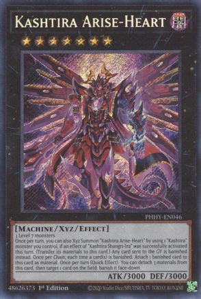 Kashtira Arise-Heart (PHHY-EN046) - Photon Hypernova 1st Edition