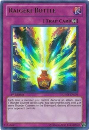 Raigeki Bottle (GENF-EN079) - Generation Force Unlimited
