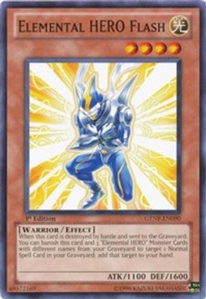 Elemental HERO Flash (GENF-EN090) - Generation Force 1st Edition