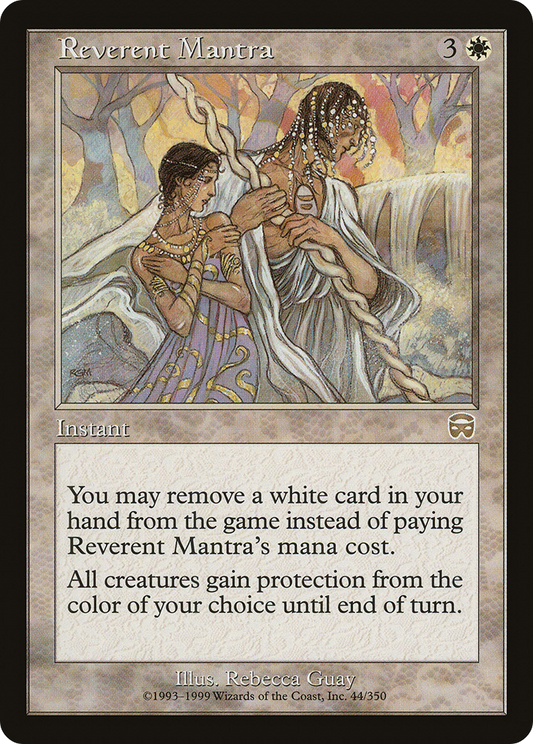 Reverent Mantra (MMQ-044) - Mercadian Masques Foil