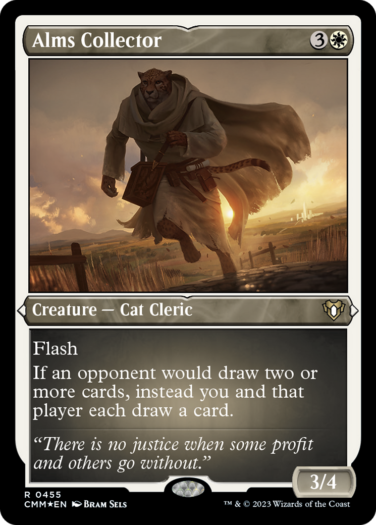 Alms Collector (CMM-455) - Commander Masters Etched Foil