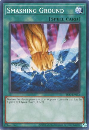 Smashing Ground (IOC-EN093) - Invasion of Chaos (25th Anniversary Edition) Unlimited