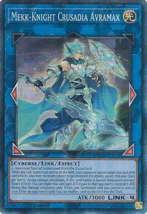Mekk-Knight Crusadia Avramax (CR) (MAZE-EN054) - Maze of Memories 1st Edition