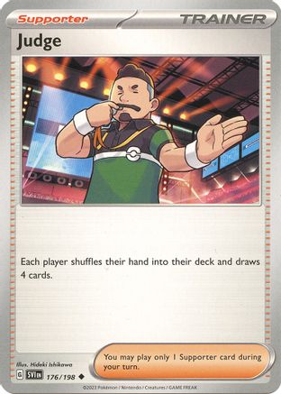 Judge 176/198  SV01 Scarlet & Violet Base Set - Uncommon