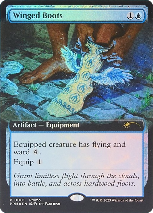 Winged Boots (MEDIA-2023-7) - Media and Collaboration Promos Foil