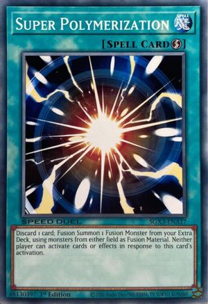 Super Polymerization (SGX3-ENA17) - Speed Duel GX: Duelists of Shadows 1st Edition