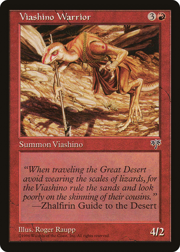 Viashino Warrior (MIR-) - Mirage