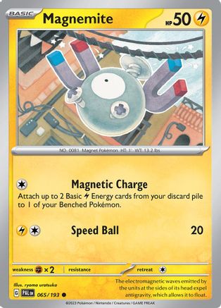 Magnemite 065/193  SV02 Paldea Evolved - Common