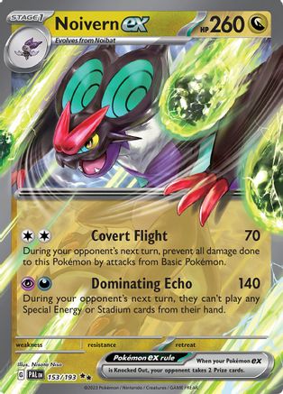 Noivern ex 153/193  - Holofoil SV02 Paldea Evolved - Double Rare