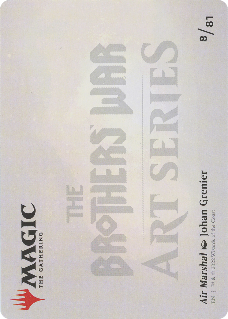 Air Marshal // Air Marshal (ABRO-008) - The Brothers' War Art Series (Borderless) Foil