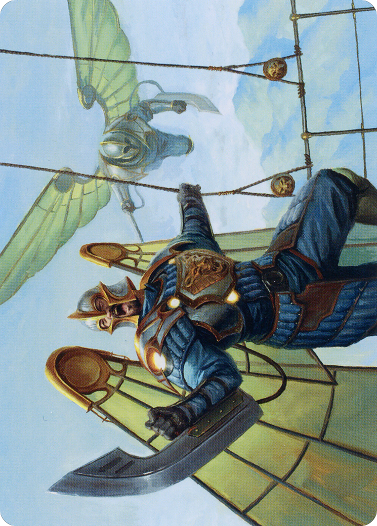 Air Marshal // Air Marshal (ABRO-008) - The Brothers' War Art Series (Borderless) Foil