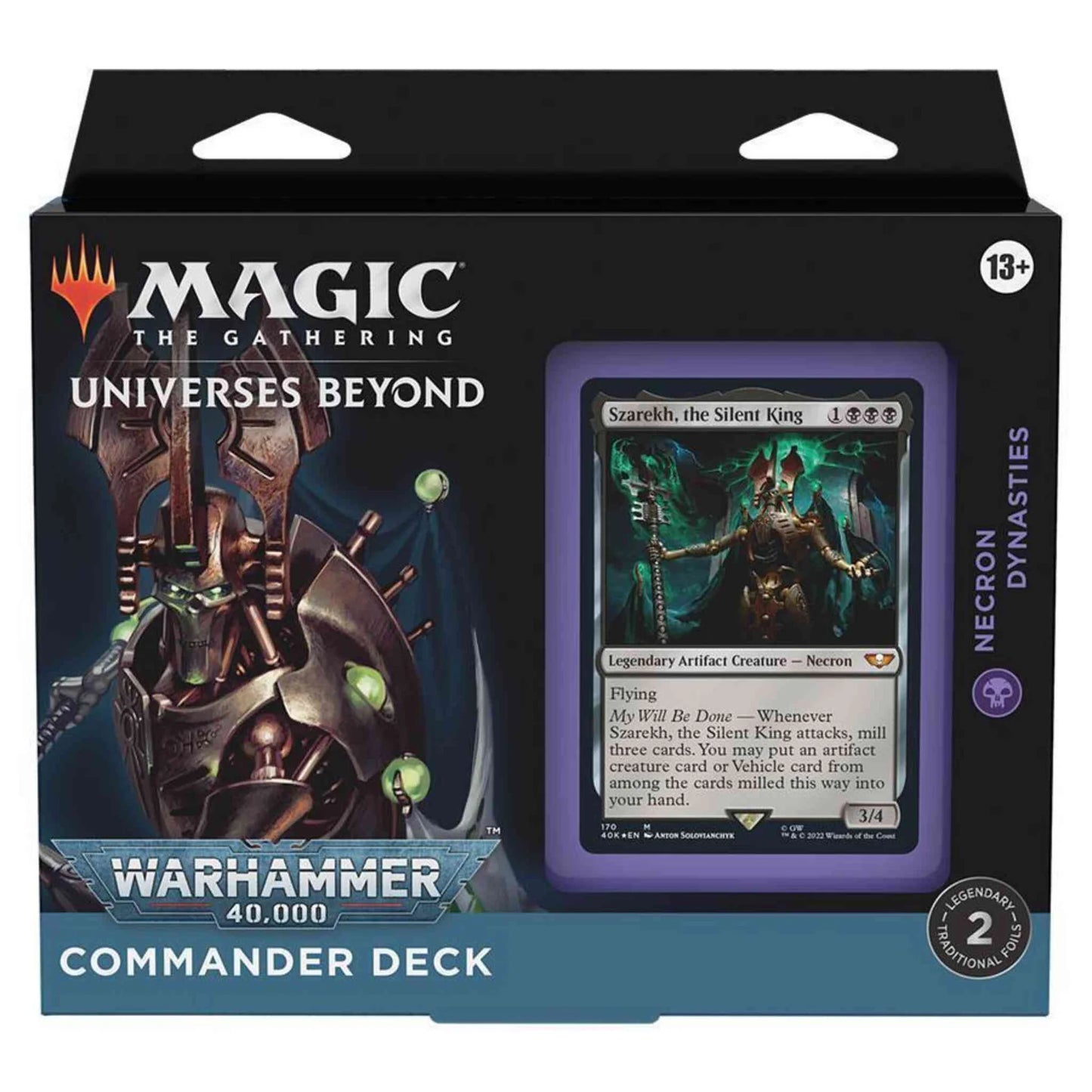 MTG Universes Beyond: Warhammer 40,000 - Commander Deck - Necron Dynasties