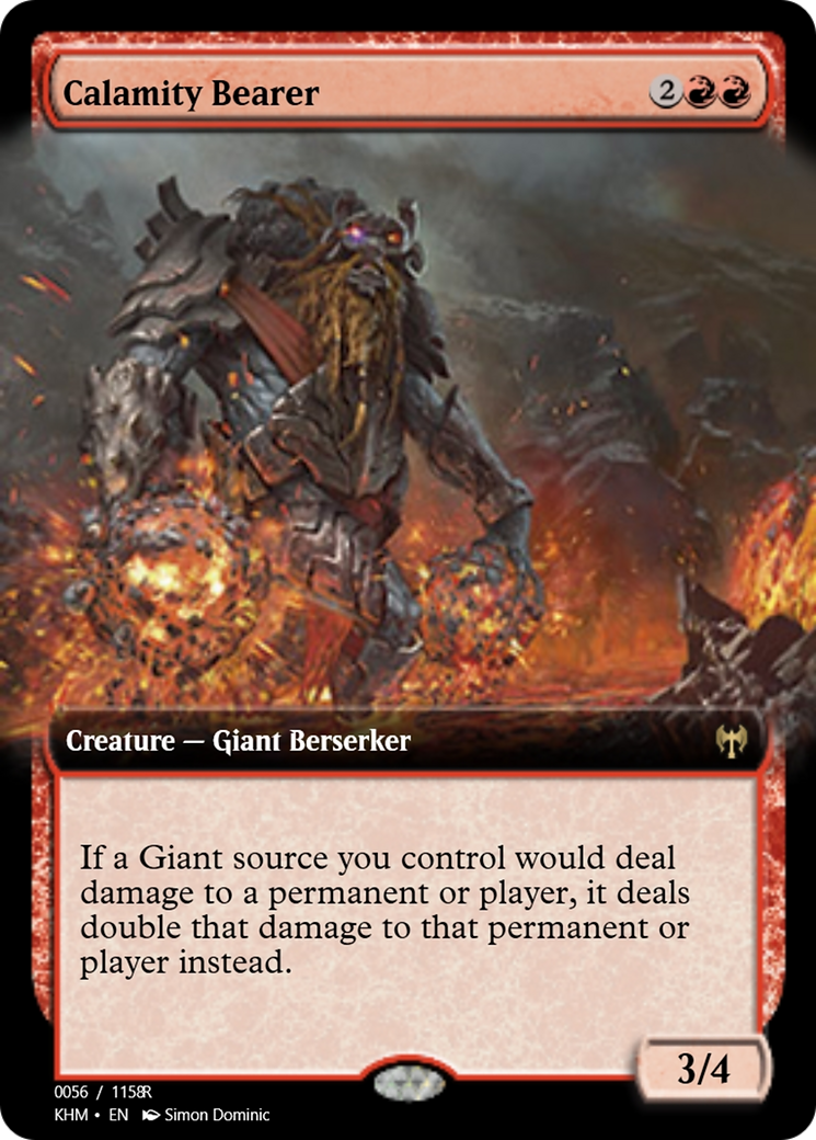 Calamity Bearer (PRM-88312) - Magic Online Promos Foil