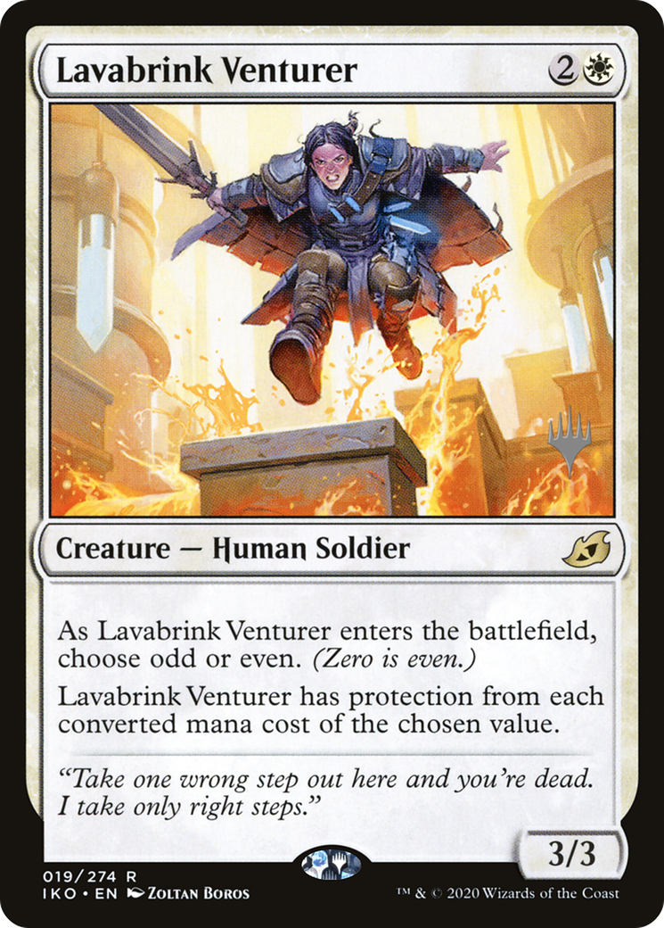 Lavabrink Venturer (PPIKO-019) - Ikoria: Lair of Behemoths Promos Foil