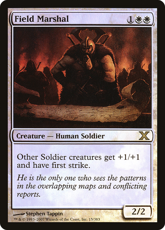 Field Marshal (10E-15★) - Tenth Edition Foil