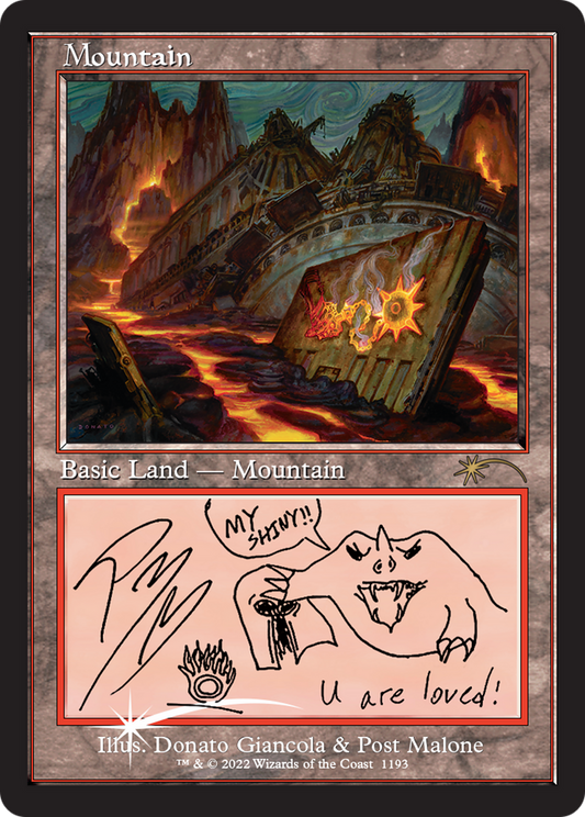 Mountain (SLD-1193) - Secret Lair Drop Foil