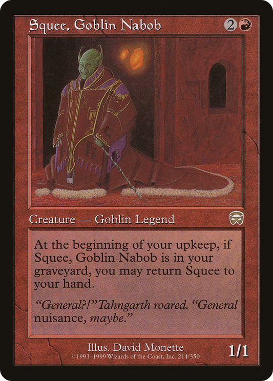 Squee, Goblin Nabob (MMQ-214) - Mercadian Masques Foil