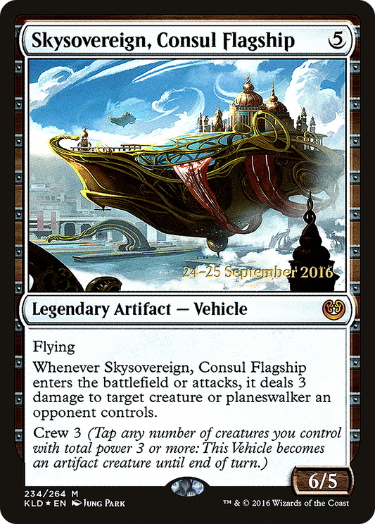 Skysovereign, Consul Flagship (PRE-234) - Kaladesh Promos Foil