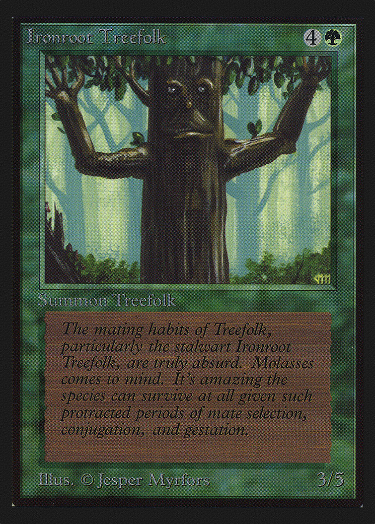 Ironroot Treefolk (IED-204) - Intl. Collectors' Edition