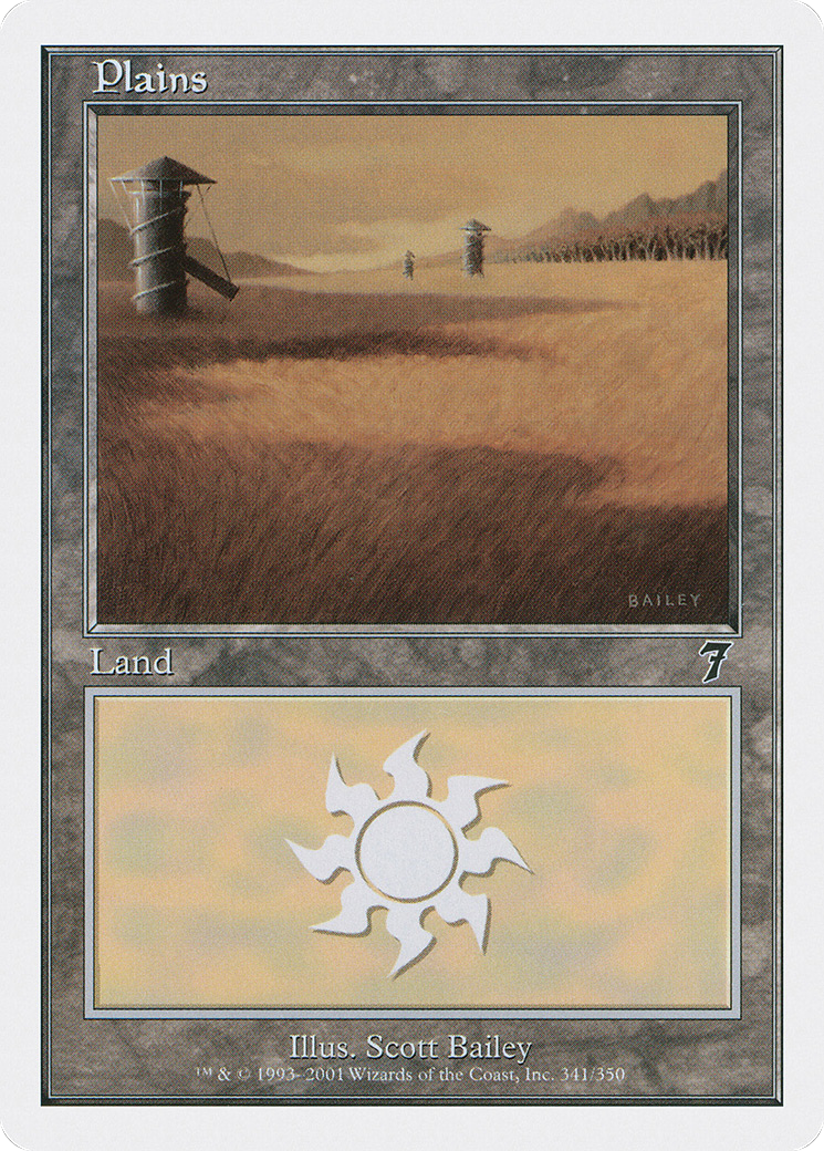 Plains (7ED-341) - Seventh Edition