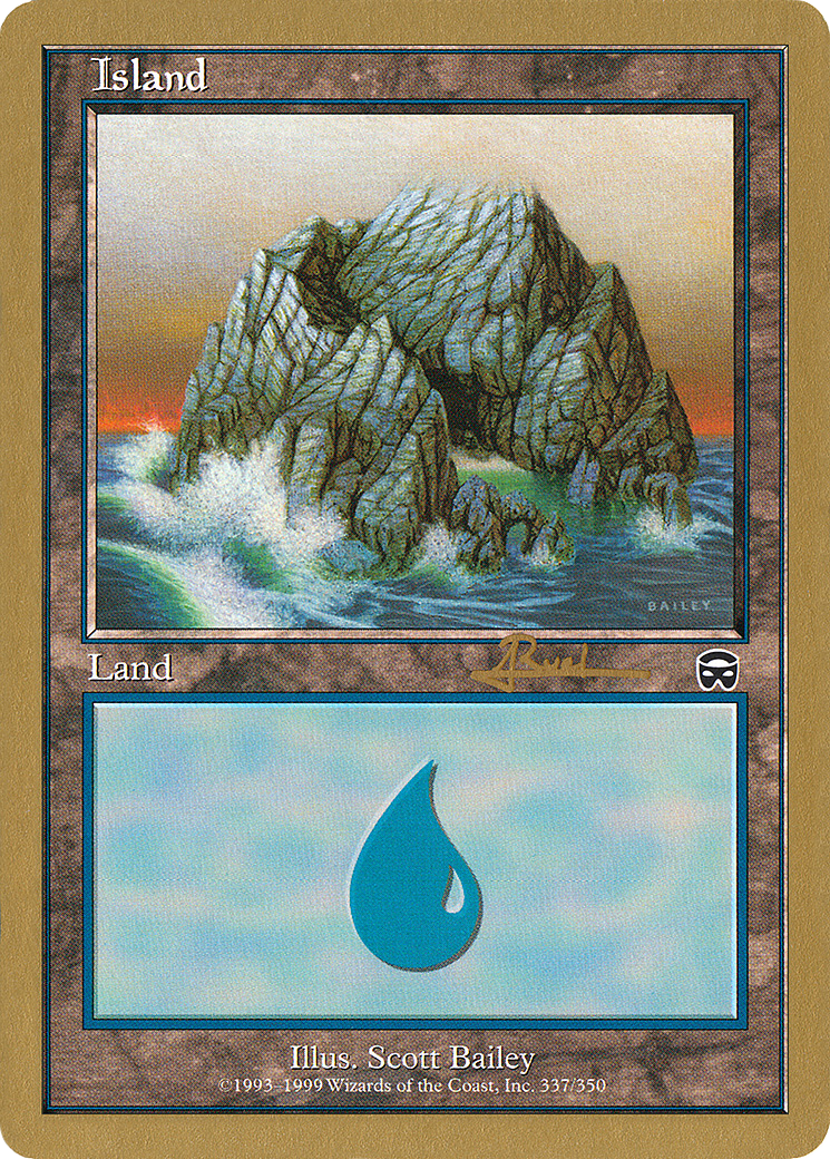 Island (WCD-AR337) - World Championship Decks 2001