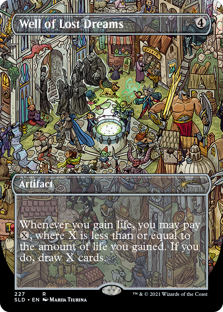 Well of Lost Dreams (SLD-227) - Secret Lair Drop (Borderless) Foil