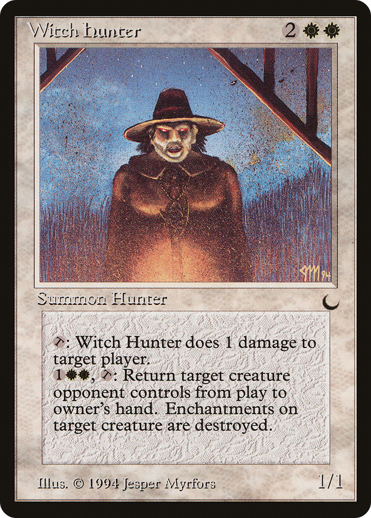 Witch Hunter (DRK-019) - The Dark