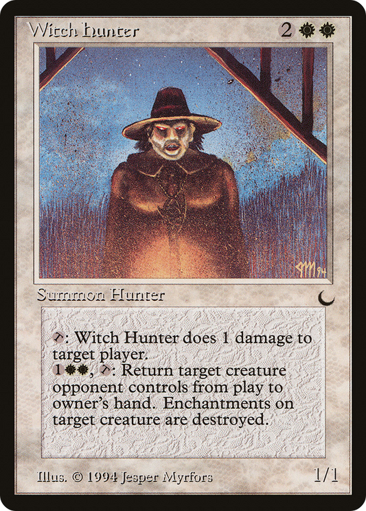 Witch Hunter (DRK-019) - The Dark