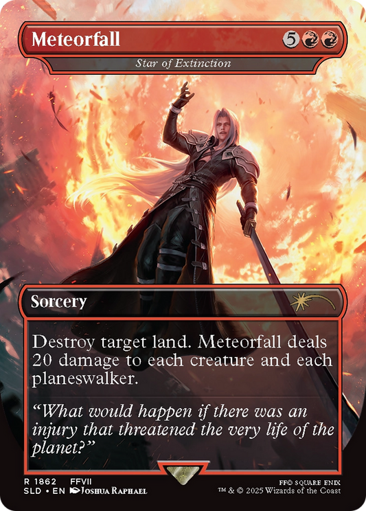 Meteorfall - Star of Extinction (SLD-1862) - Secret Lair Drop Series