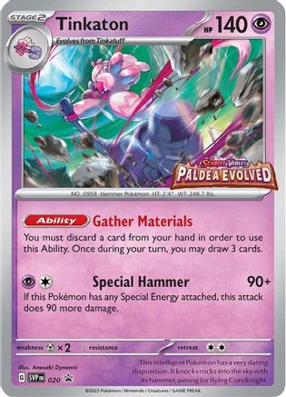 Tinkaton 020 - Holofoil SV Scarlet & Violet Promo Cards - Promo